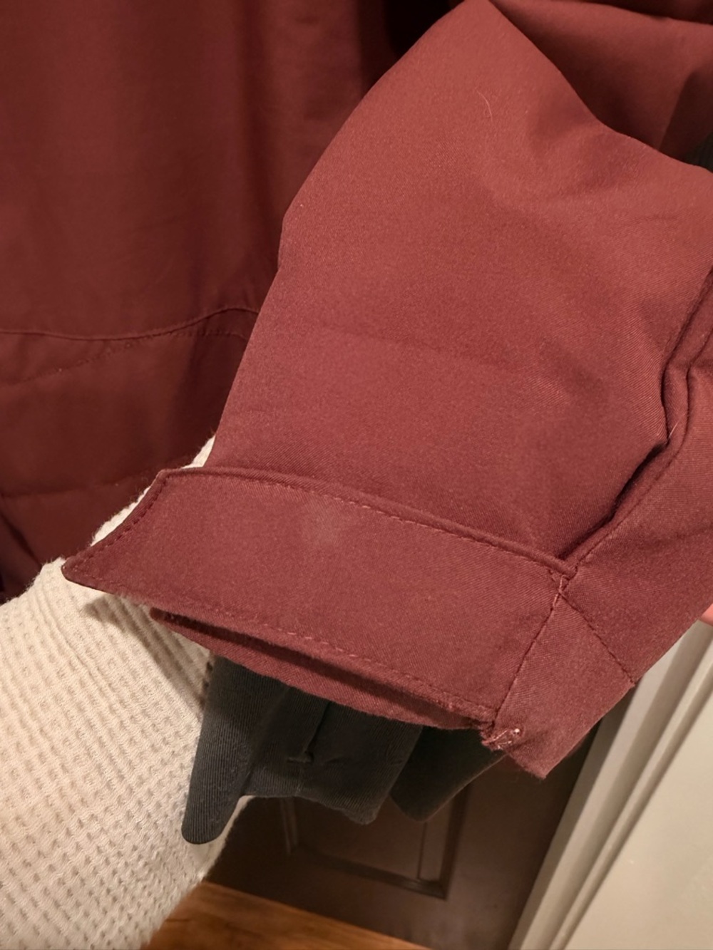 Men's Insulated Columbia Hooded Jacket - Rust - Picture 8 of 8